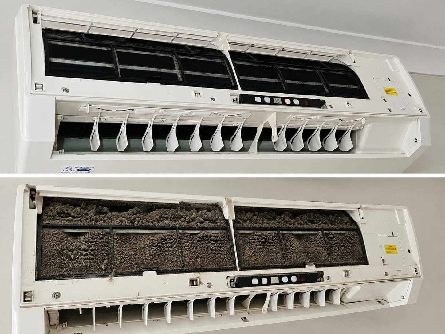 Profesionalno dubinsko pranje turbine ventilatora klima uređaja i čišćenje nakupljene prljavštine